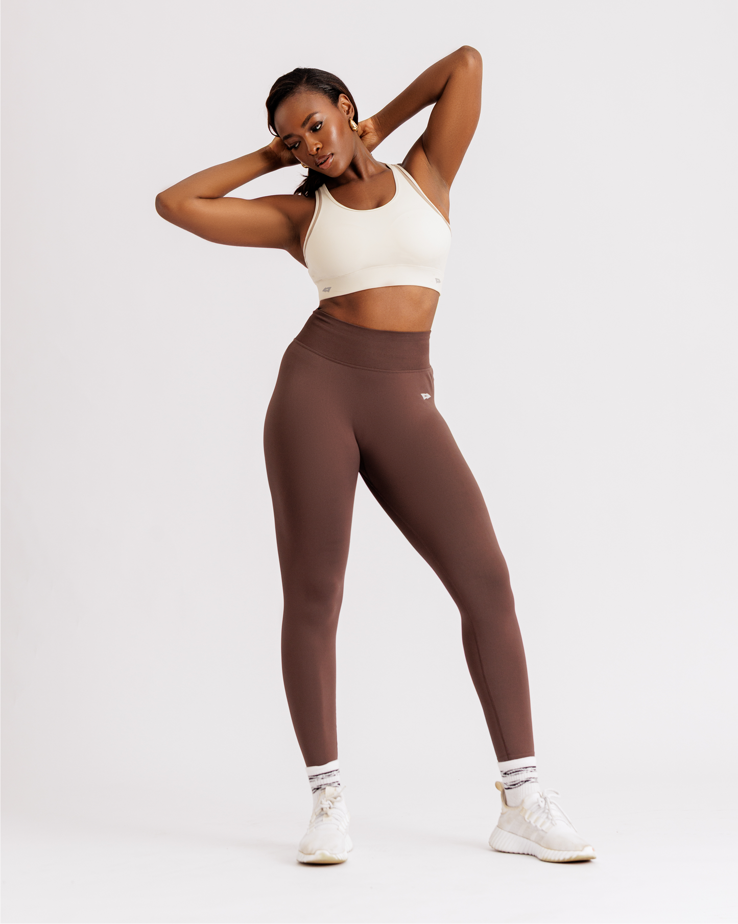 ARIS "ELECTRA" SPORTS BRA - WARM IVORY
