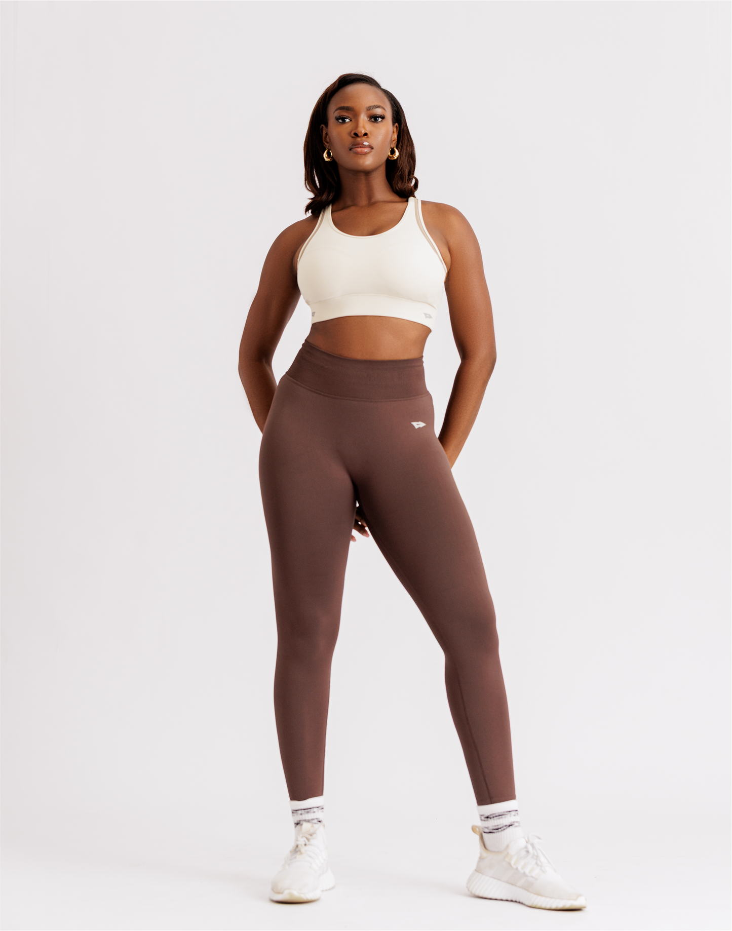 ARIS "ELECTRA" SPORTS BRA - WARM IVORY