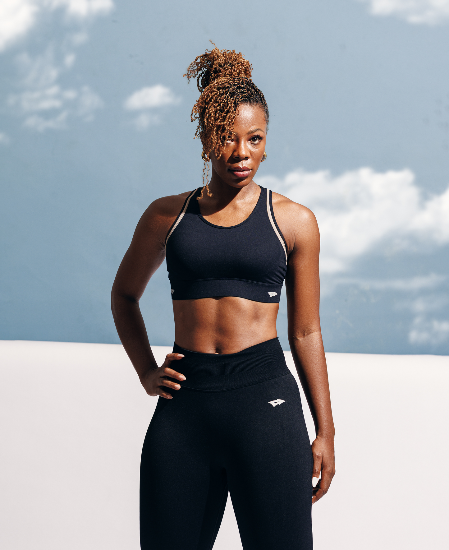ARIS "ELECTRA" SPORTS BRA - MIDNIGHT NAVY