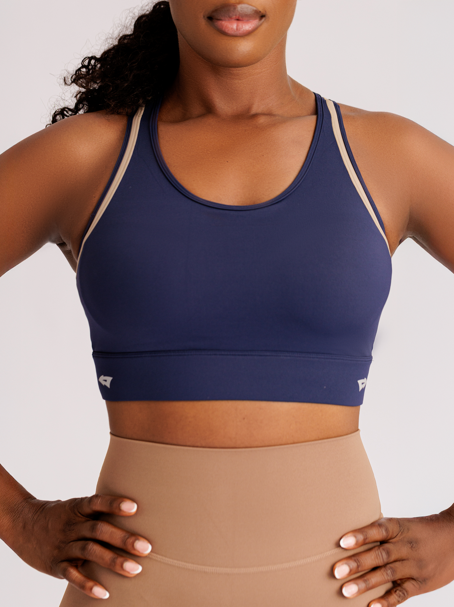 ARIS "ELECTRA" SPORTS BRA - MIDNIGHT NAVY