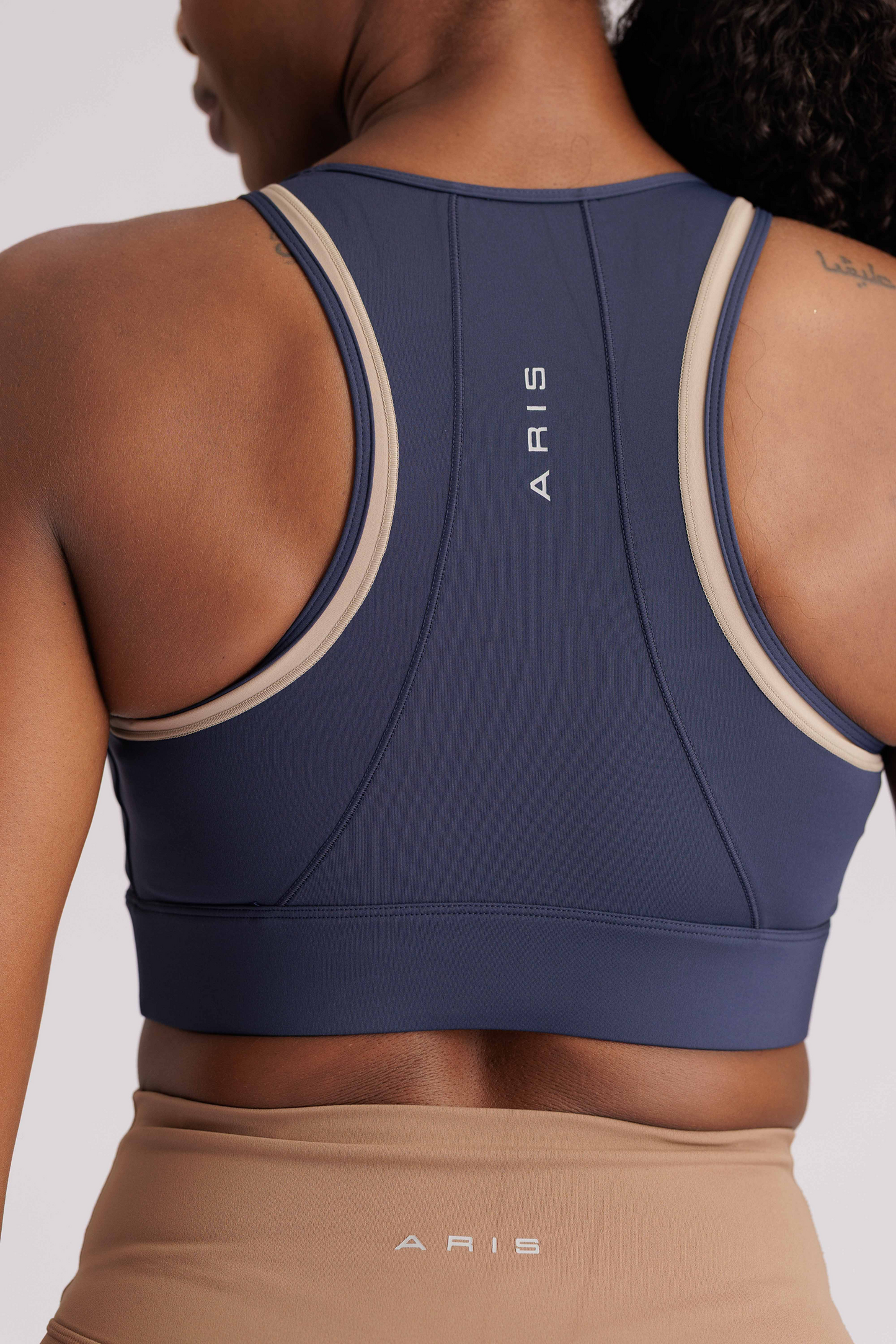 ARIS "ELECTRA" SPORTS BRA - MIDNIGHT NAVY