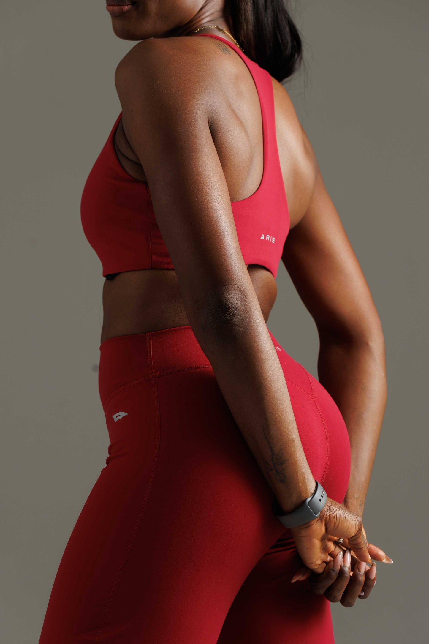 ARIS "MOVE EASY" 2 PIECE WITH STRAIGHT BOTTOMS IN RED