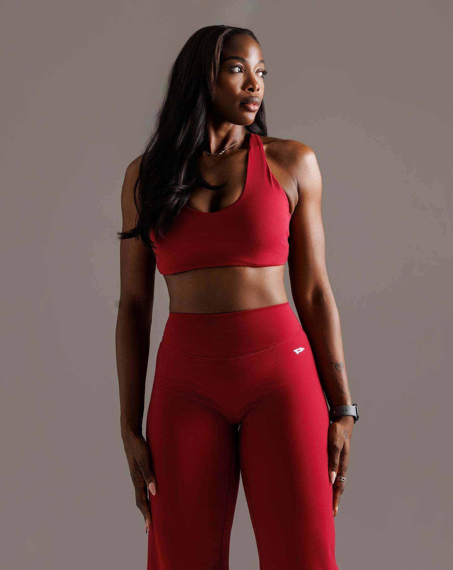 ARIS "MOVE EASY" 2 PIECE WITH STRAIGHT BOTTOMS IN RED