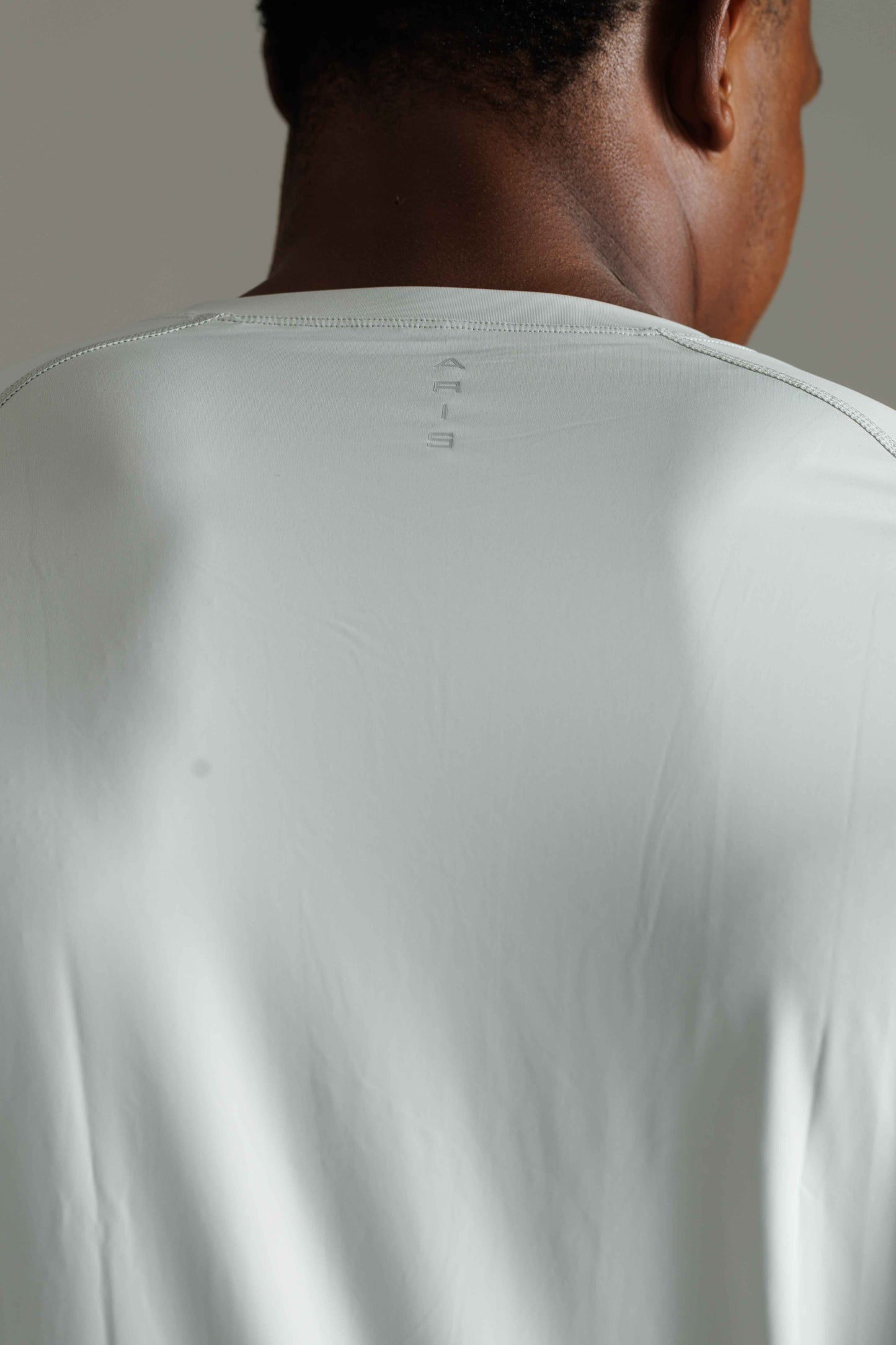 ARIS "GENESIS" LONG SLEEVE T-SHIRT - STONE GREY