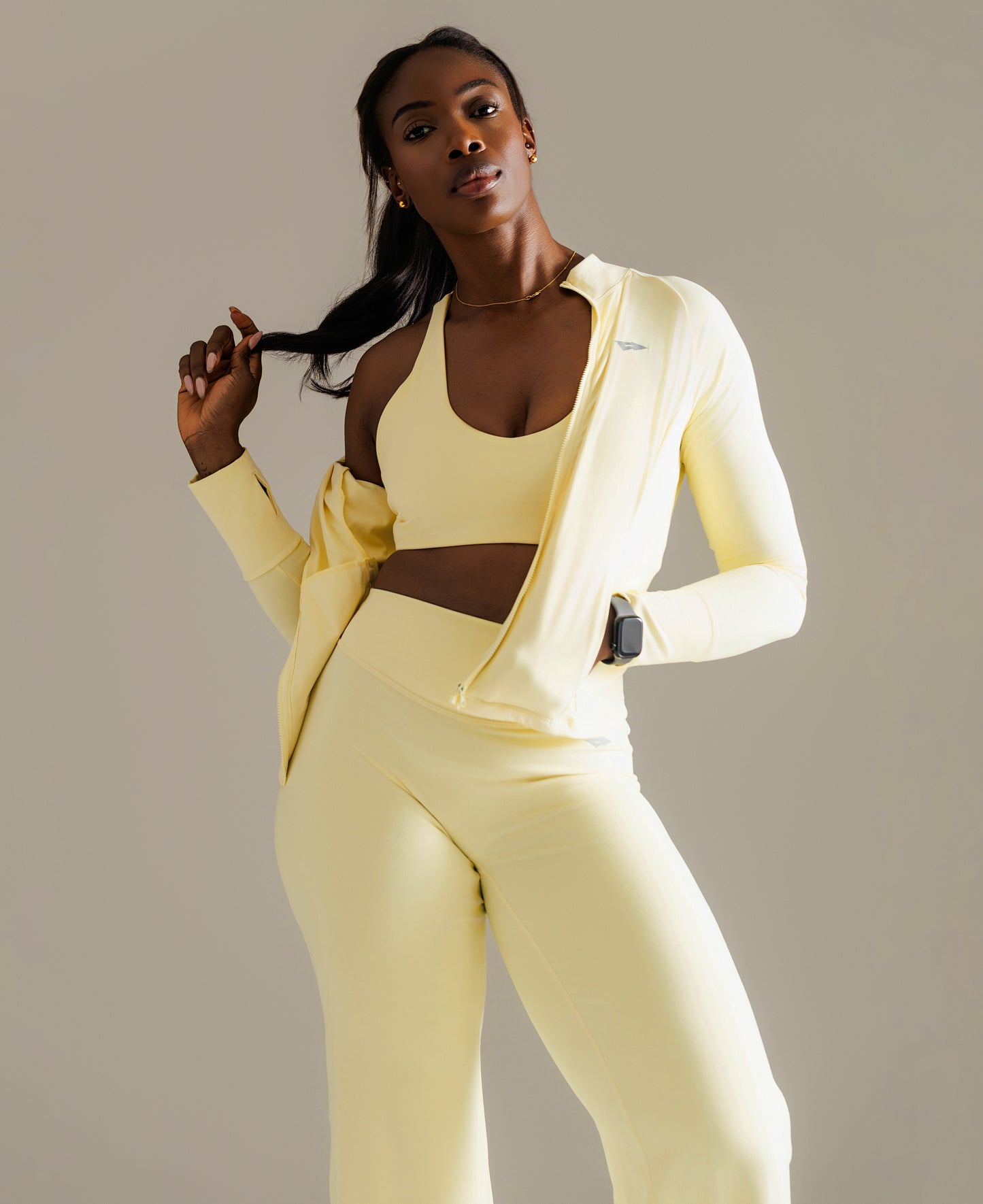 ARIS "MOVE EASY" 3 PIECE WITH STRAIGHT LEGGINGS IN YELLOW