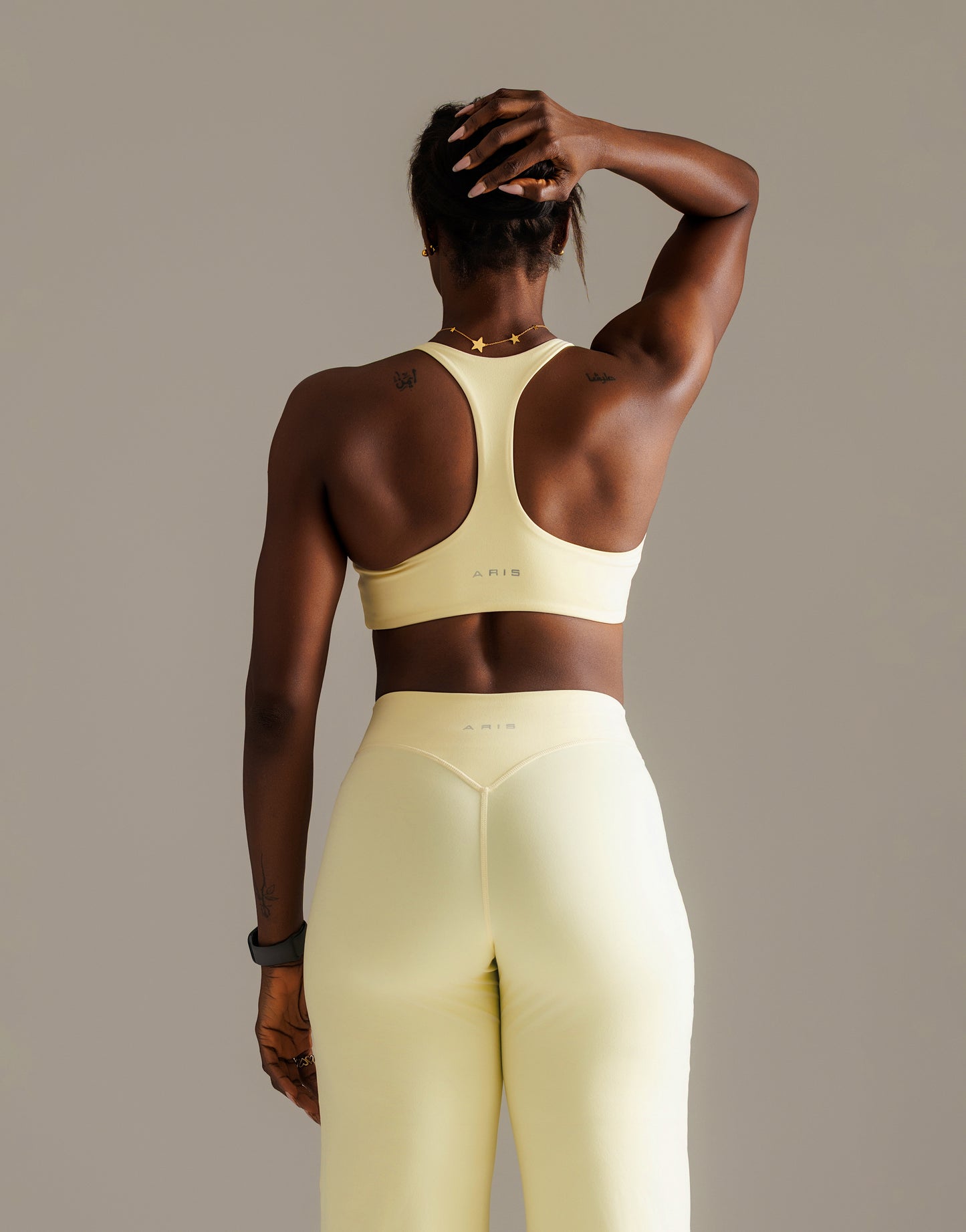 ARIS "MOVE EASY" 3 PIECE WITH STRAIGHT LEGGINGS IN YELLOW